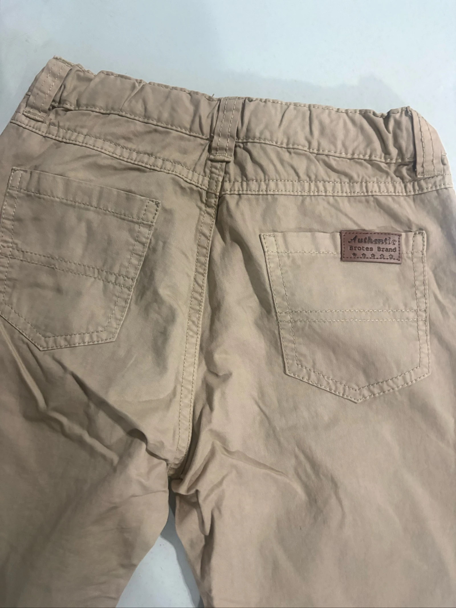pantalon chino beige brotes el corte ingles nino 3 4 anos trousers pantalon beige 100cm – photo 5